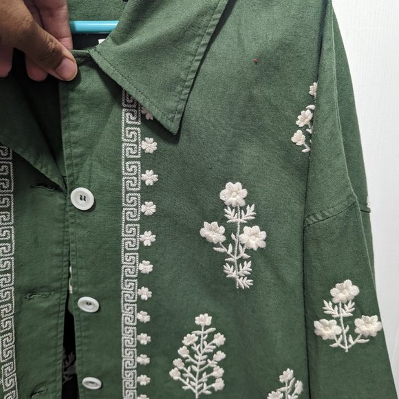 NWT Zara Embroidered Jacket - Picture 5 of 5
